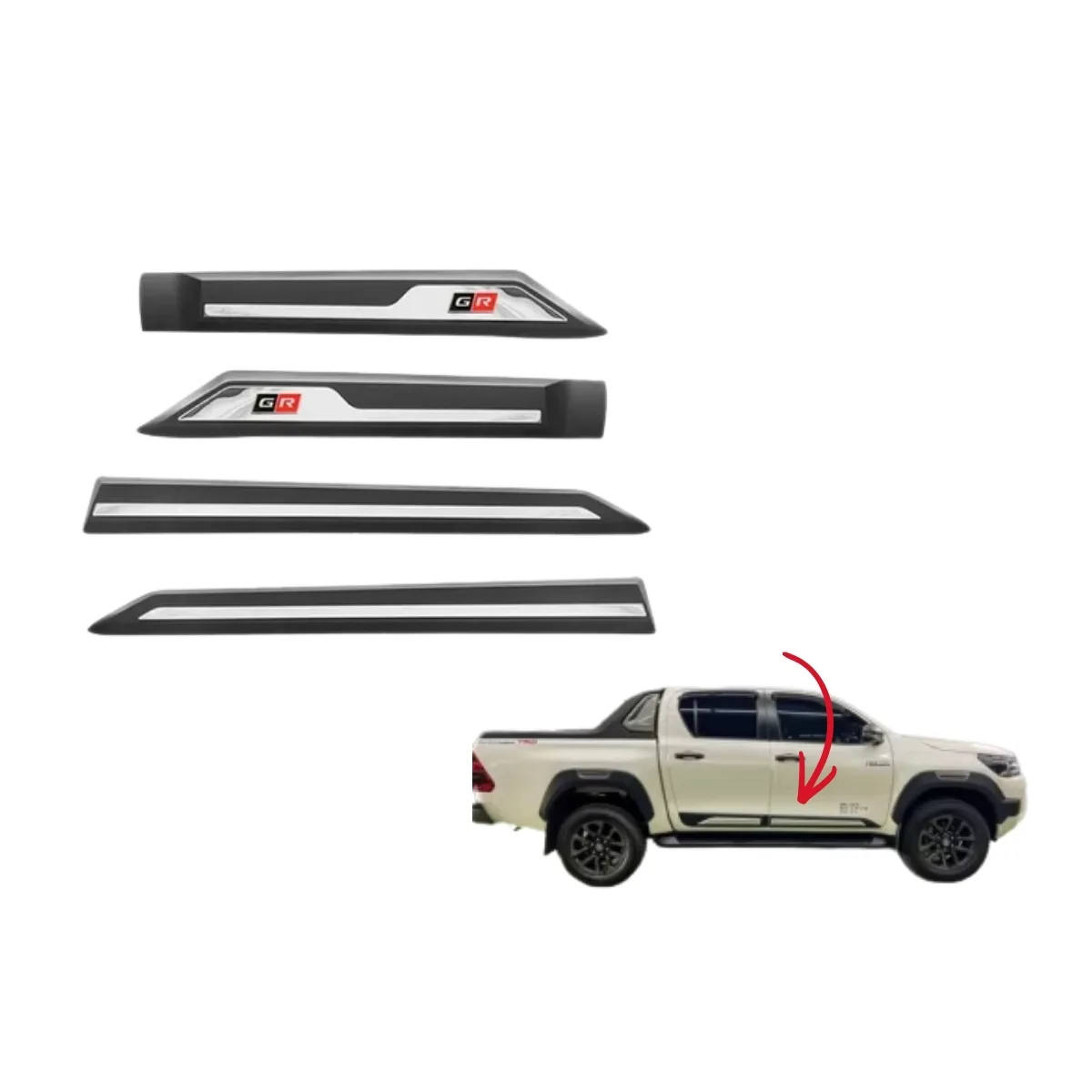 Hilux GR Door Edge Strip